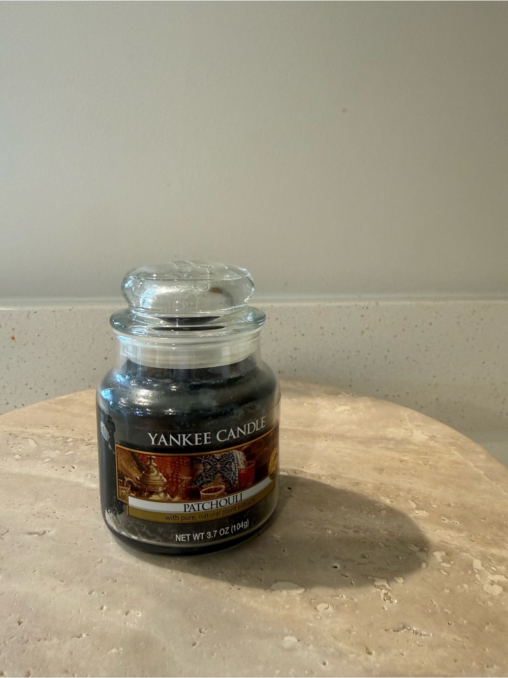 Retired Yankee Candle PATCHOULI 3.7 oz - Discontinued Scent 25-40h